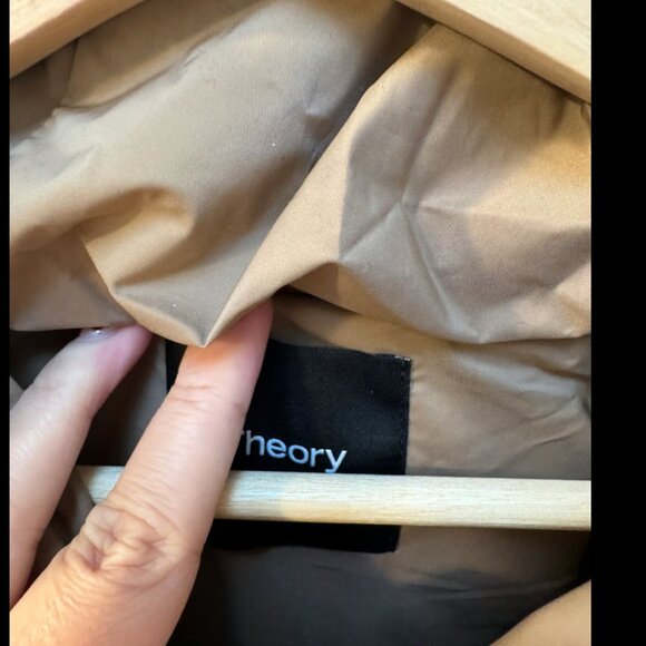 Theory City Puffer Brown Size M - Picture 3 of 7